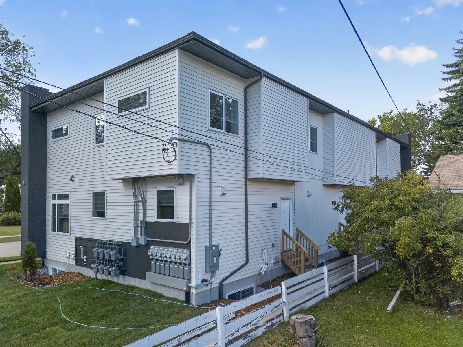 8-Plex Hazeldean — Rear & meter bank, September 2026