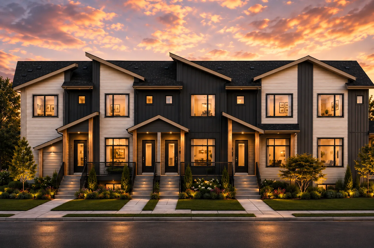 Elmwood Park 10-Plex &mdash; artist's rendering