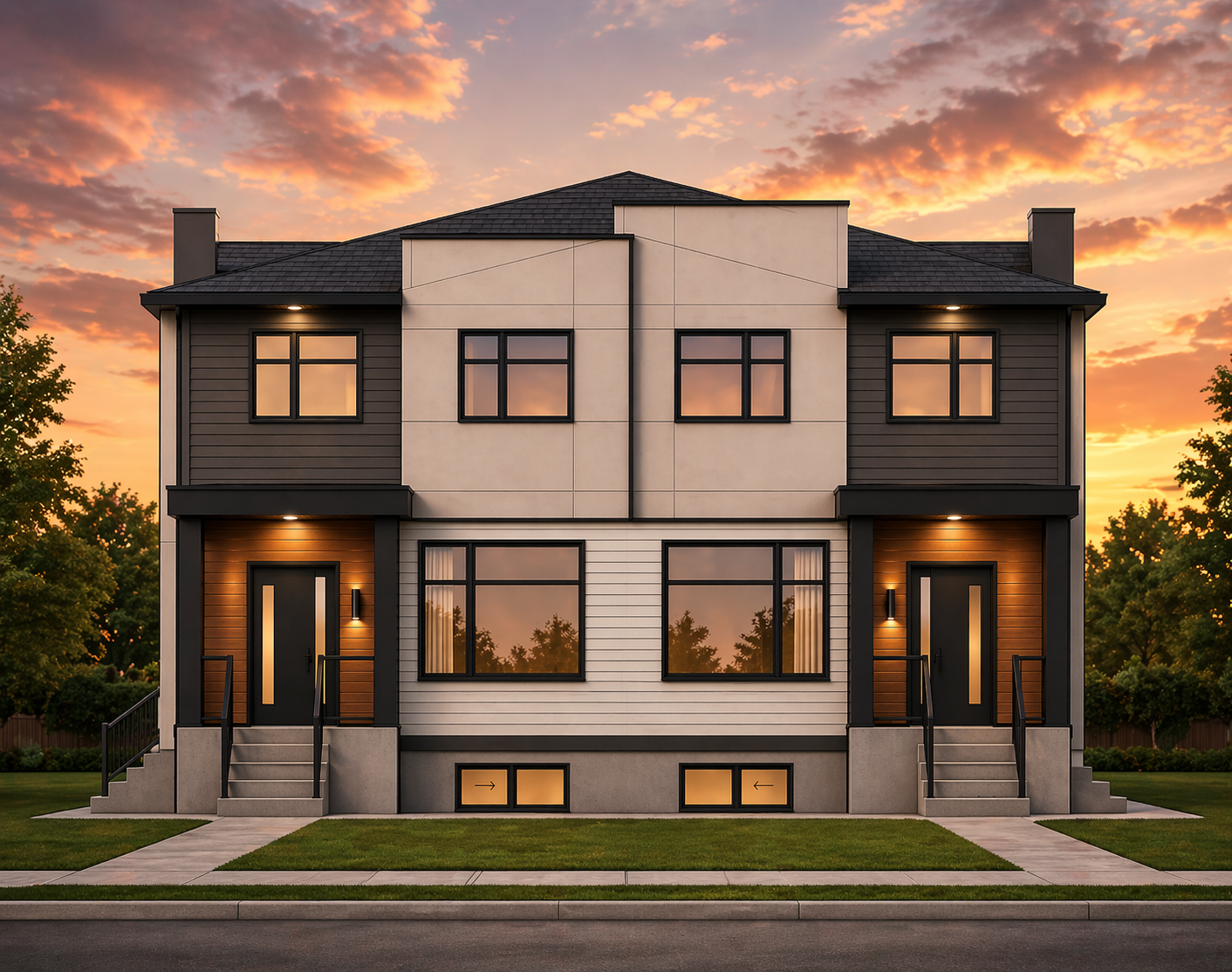 8 Plex Lynnwood Package — artist's rendering