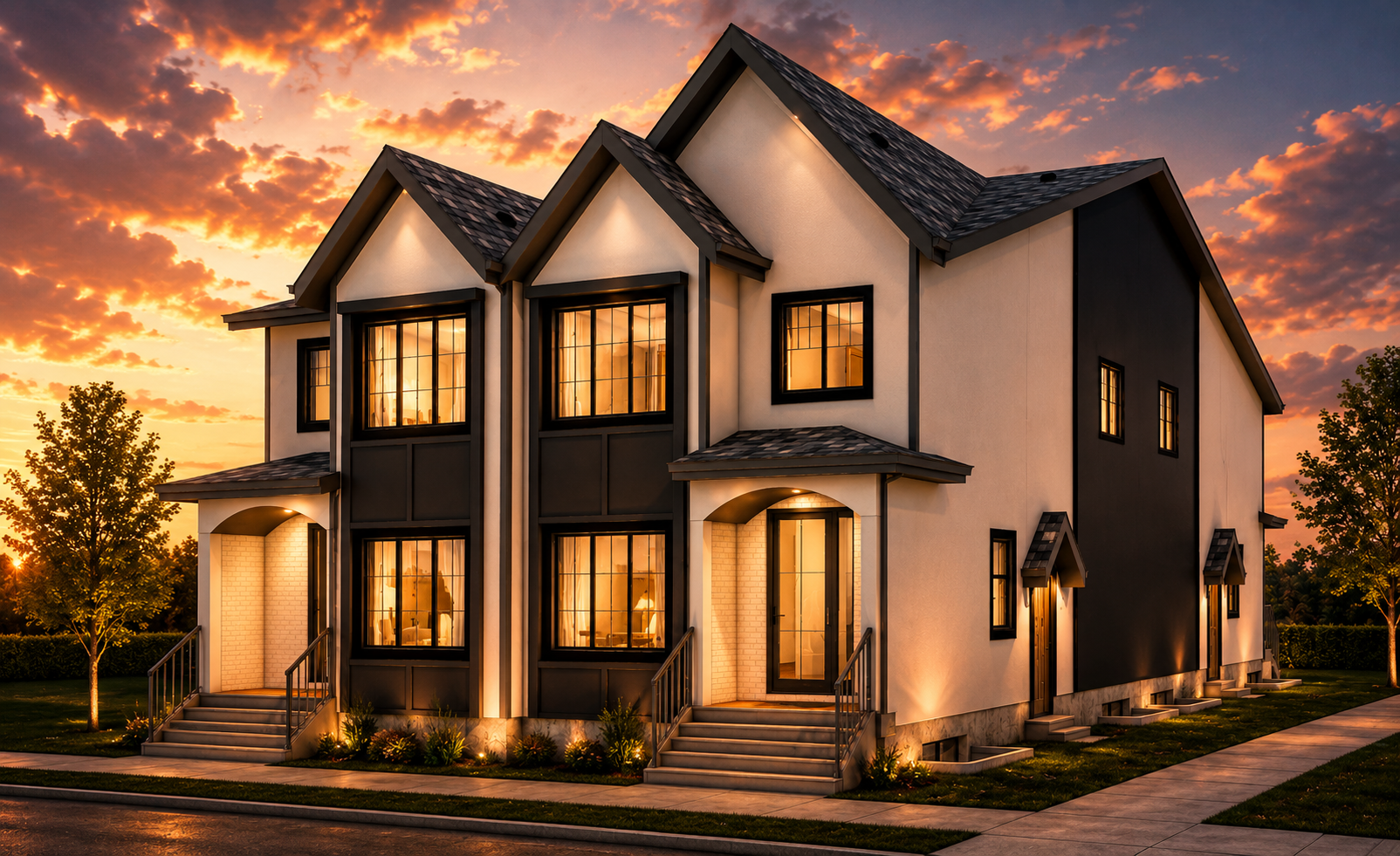 8 Plex Mill Woods Package — artist's rendering