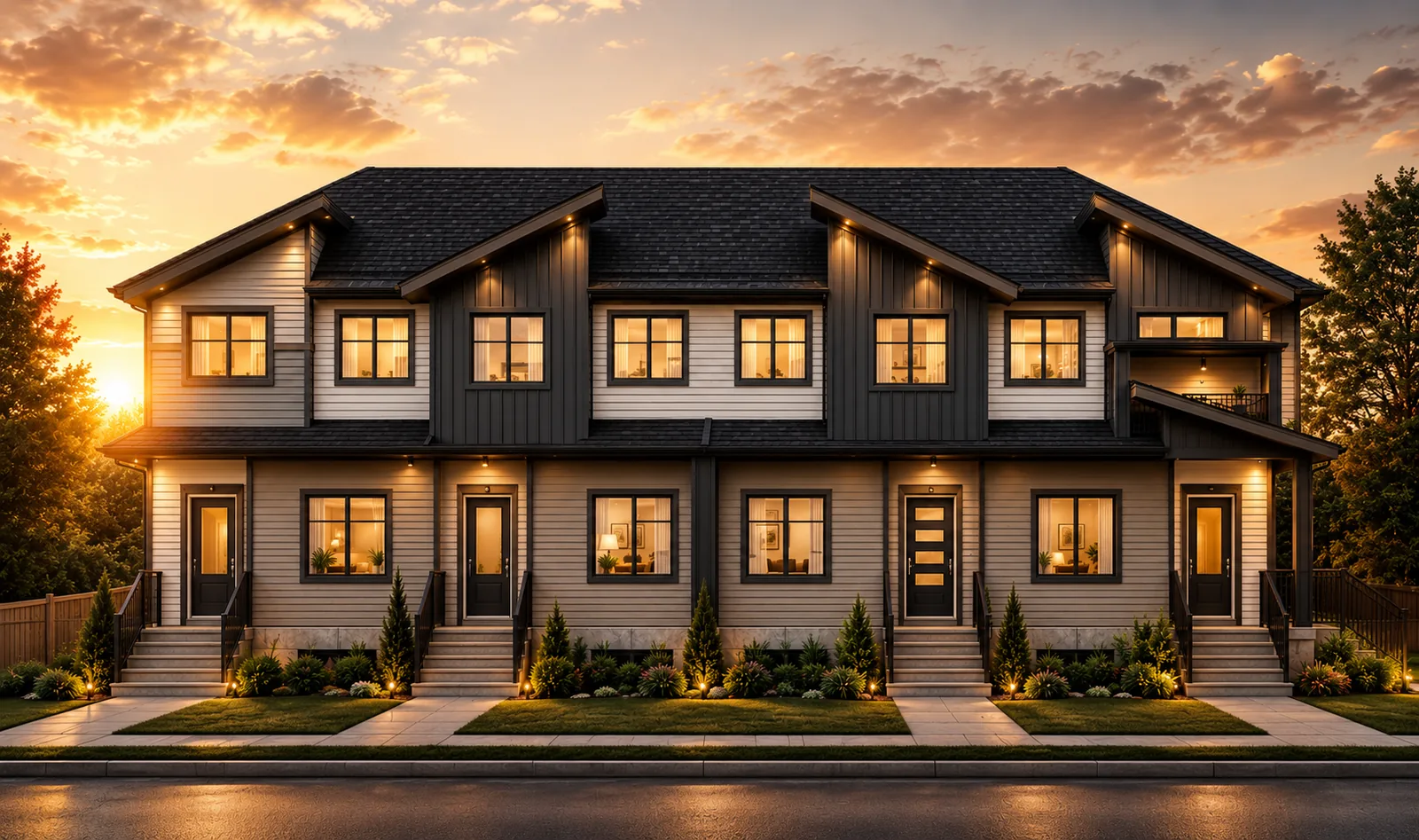 Prince Charles 8-Plex — artist's rendering