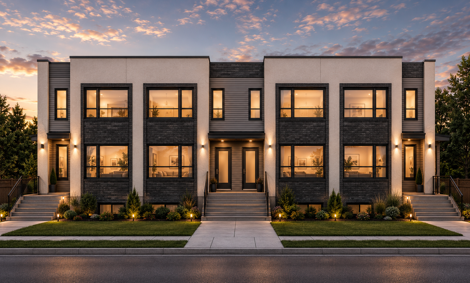 8 Plex Sherbrooke Package — artist's rendering